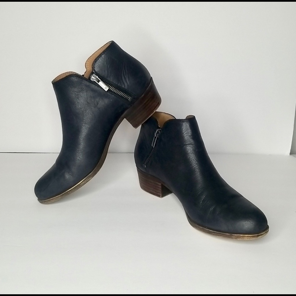 SOLD — Lucky brand Basel leather booties, 6.5